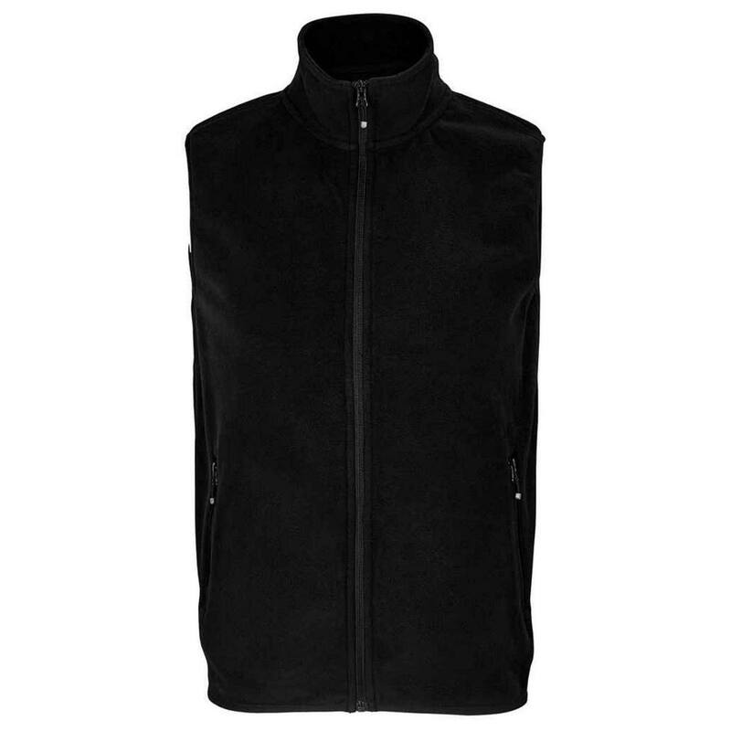 ソルズ メンズ アウター ジャケット・ブルゾン フリース SOLS Unisex Adult Factor Microfleece Body Warmer Black ブラック|ReVida 店
