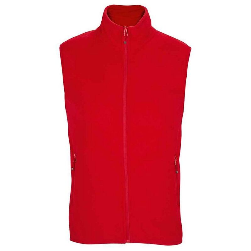 ソルズ メンズ アウター ジャケット・ブルゾン フリース SOLS Unisex Adult Factor Microfleece Body Warme red レッド｜ReVida 店