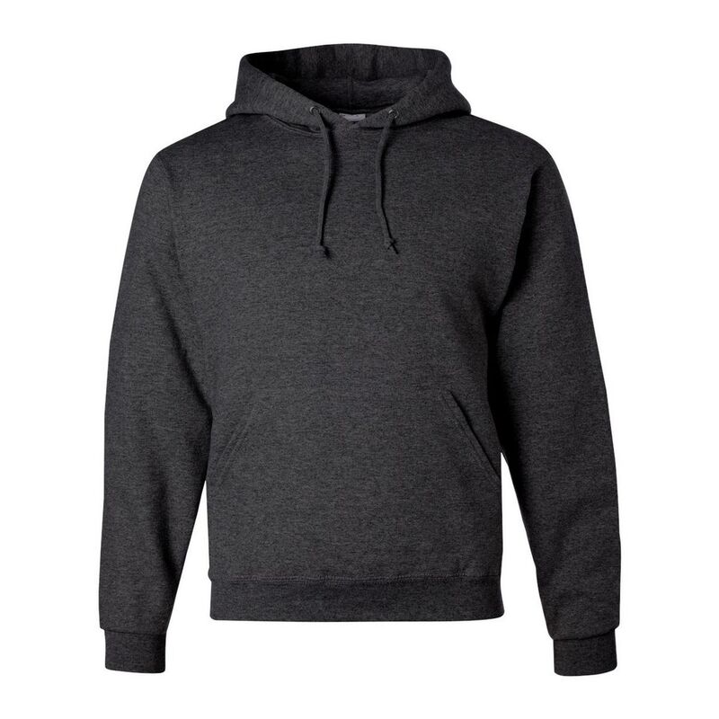ジャージーズ メンズ アウター ニット・セーター パーカー Jerzees Unisex Adult Nublend Hoodie Black Heather ブラック｜ReVida 店