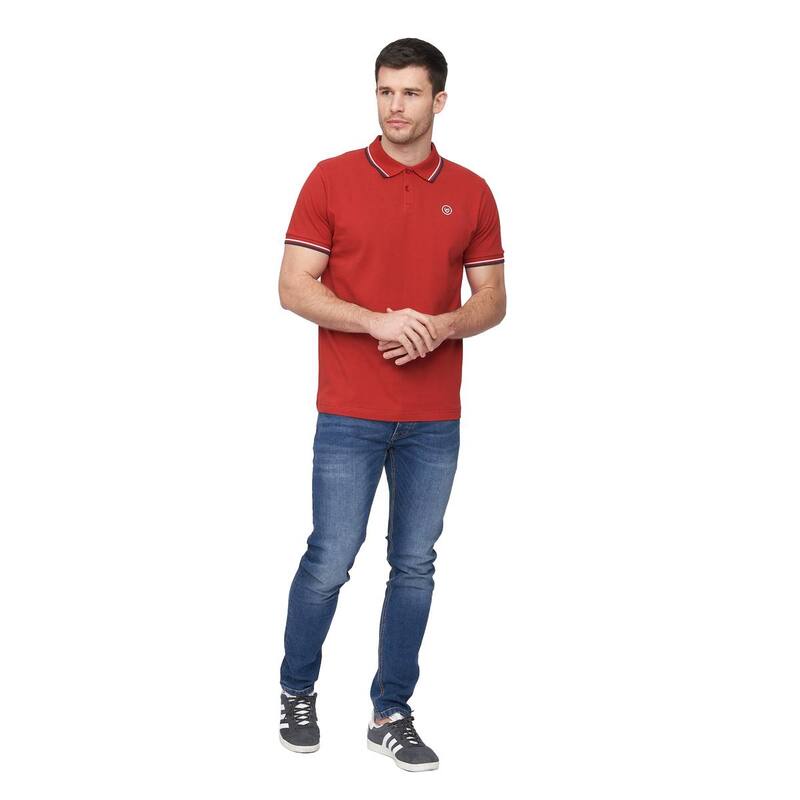 ダックアンドカバー メンズ トップス Tシャツ ポロシャツ Duck and Cover Mens Hendamore Polo Shirt Red レッド｜ReVida 店 11,920円