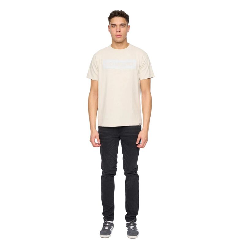 ダックアンドカバー メンズ トップス Tシャツ Duck and Cover Mens Chatts T-Shirt Off White オフホワイト｜ReVida 店 10,486円
