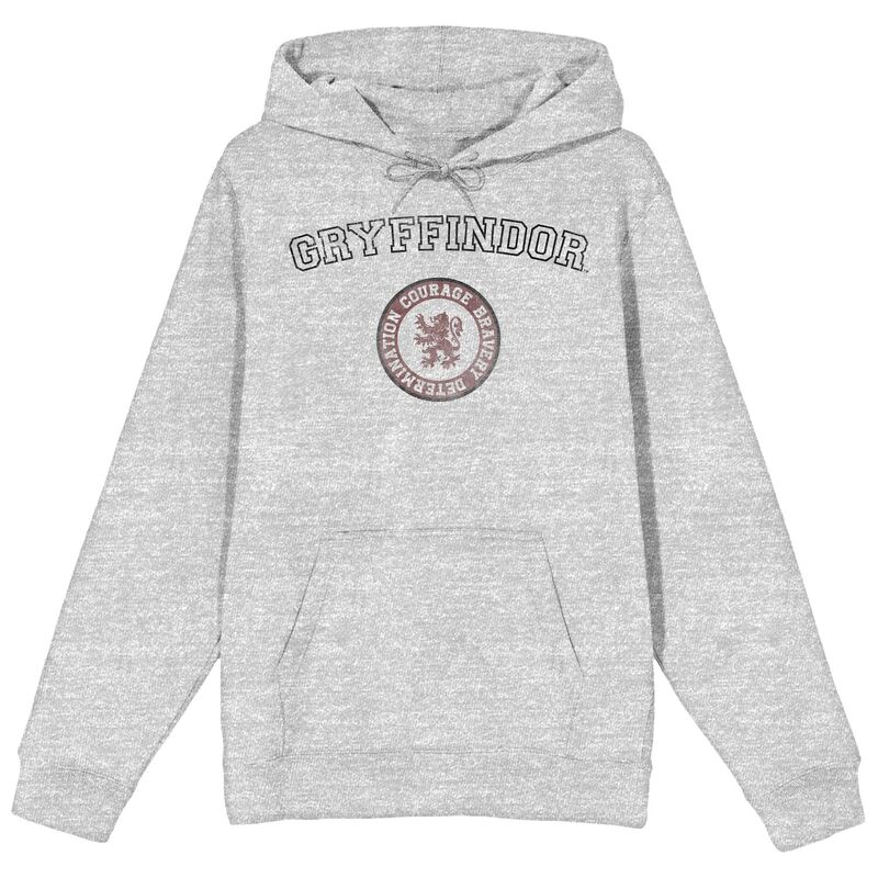 アニメキャラクター メンズ トップス Tシャツ パーカー Licensed Character Men's Harry Potter Gryffindor Values Hoodie Grey グレー｜ReVida 店 9,786円