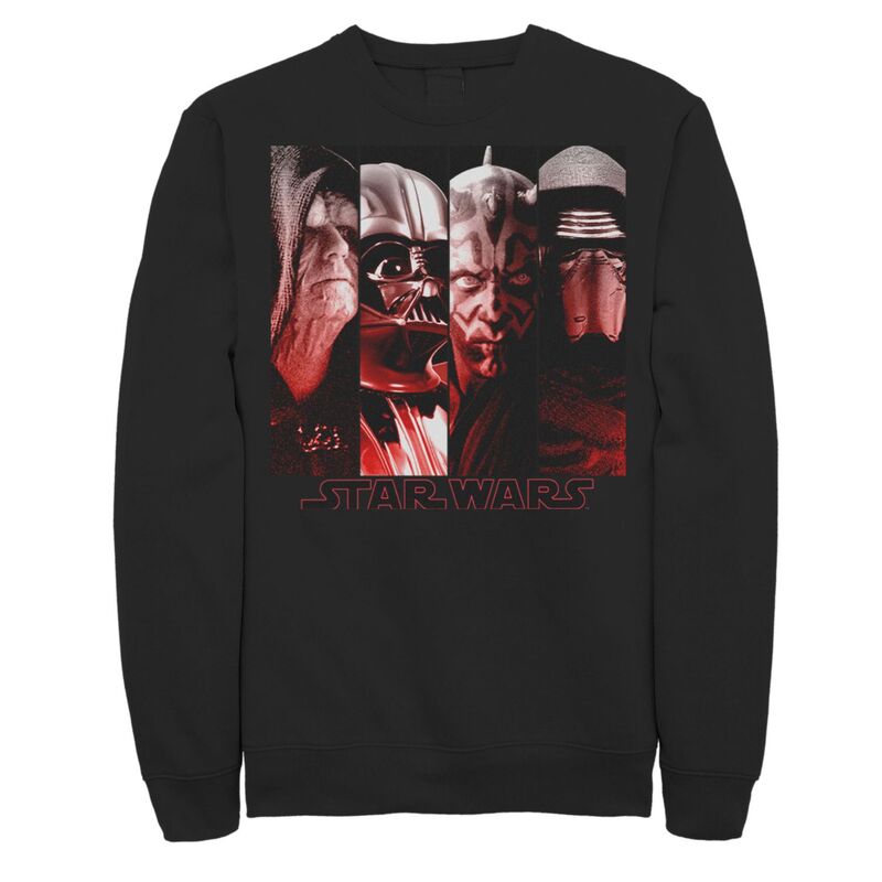スター ウォーズ メンズ トップス Tシャツ スウェット Men'star Warsith Leadersweatshirt Black ブラック｜ReVida 店