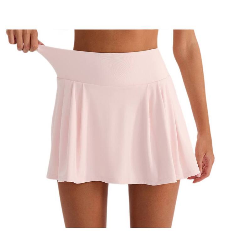 イエスファッション レディース ボトムス ハーフパンツ・ショーツ ショートパンツ スカート Yesfashion Women's Tenniskirt Golf Skorts Athletic High Waisted With Pockets Lnner Shorts Pink ピンク|ReVida 店