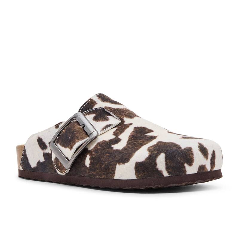 マッデンガール レディース シューズ サンダル madden girl Prim Women's Clogs Brown White ホワイト|ReVida 店