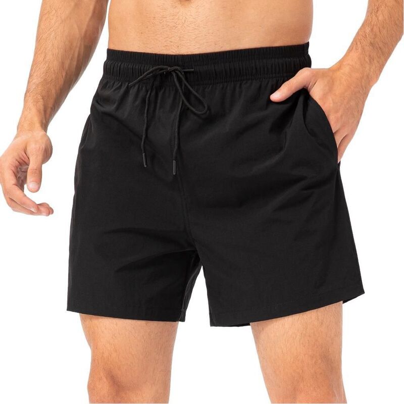 クリアラブ メンズ ボトムス ハーフパンツ・ショーツ ショートパンツ Clearlove Men &rsquo; s Quick Dry Athletic Shorts Elastic Waist Running Training Shorts Black ブラック｜ReVida 店