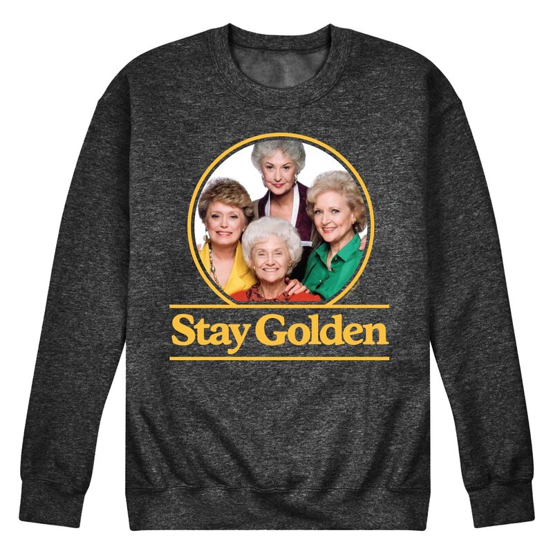 アニメキャラクター メンズ トップス Tシャツ スウェット Licensed Character Men's Golden Girlstay Golden Sweatshirt Gray グレー｜ReVida 店