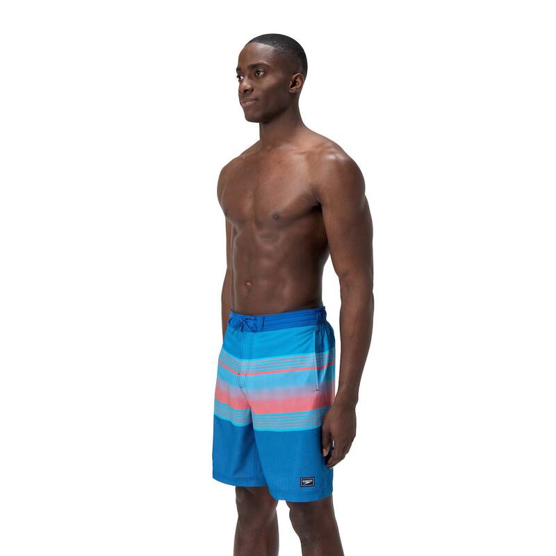 スピード メンズ 水着 ハーフパンツ・ショーツ Men'speedo Bondi Boardshort UPF 50+ 9-inch Swim Trunks Coral Blue ブルー｜ReVida 店