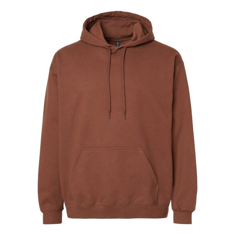 ギルダン メンズ トップス Tシャツ スウェット Gildan Softstyle Hooded Sweatshirt Cocoa ココア｜ReVida 店