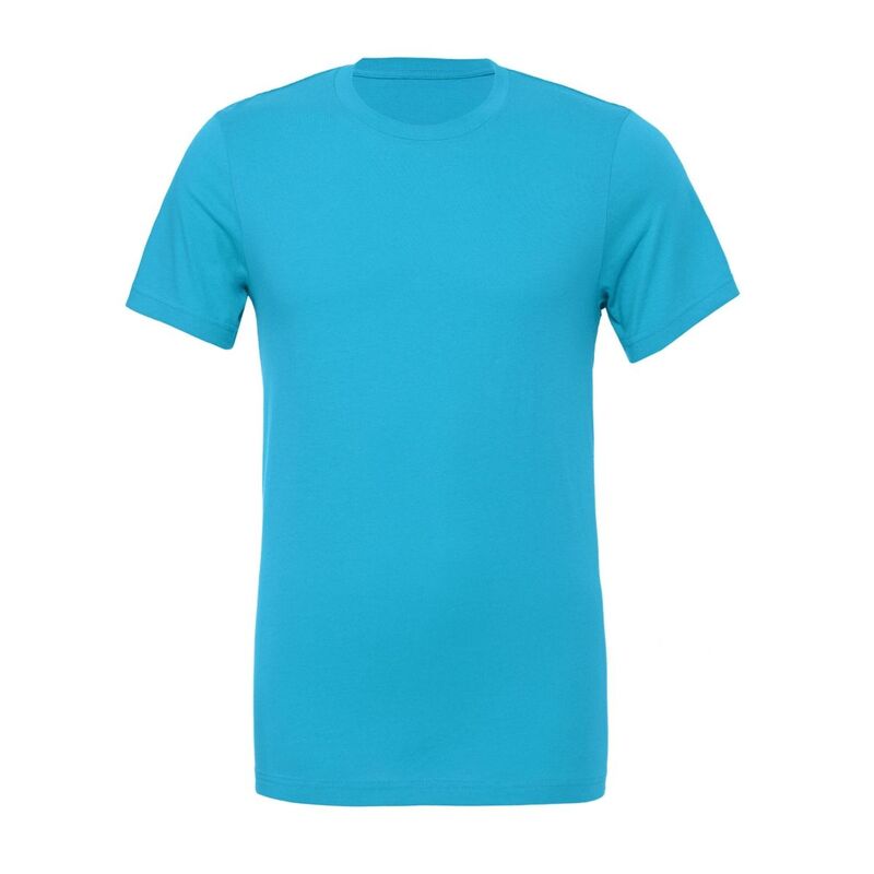 ベラキャンバス メンズ トップス Tシャツ 半袖 ジャージー Bella+Canvas Bella + Canvas Unisex Adult Jersey Short-Sleeved T-Shirt Aqua アクア|ReVida 店