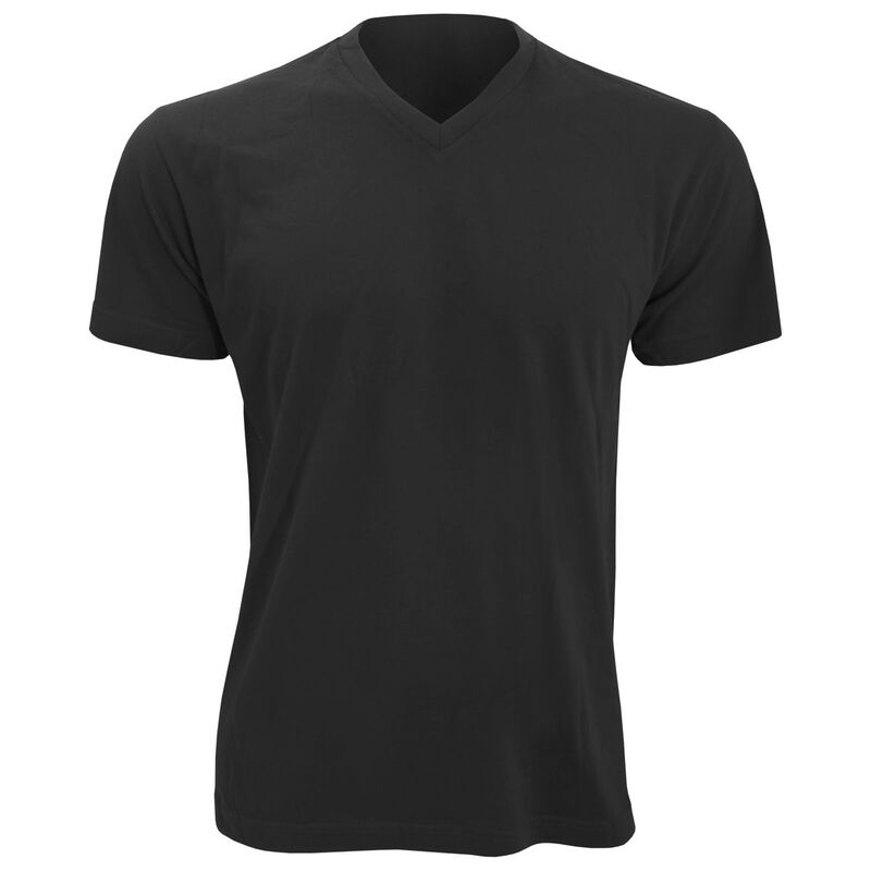ソルズ メンズ トップス Tシャツ Vネック SOLS Mens Victory V Neck Short Sleeve T-Shirt Deep Black ブラック|ReVida 店