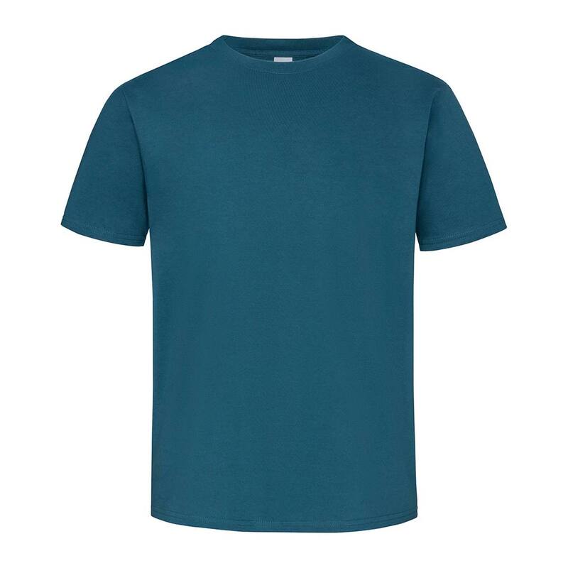 ラッセルアスレチック メンズ トップス Tシャツ コットン Russell Athletic Russell Mens Classicombed Cotton Heavyweight-Shirt Petrol Blue ブルー|ReVida 店