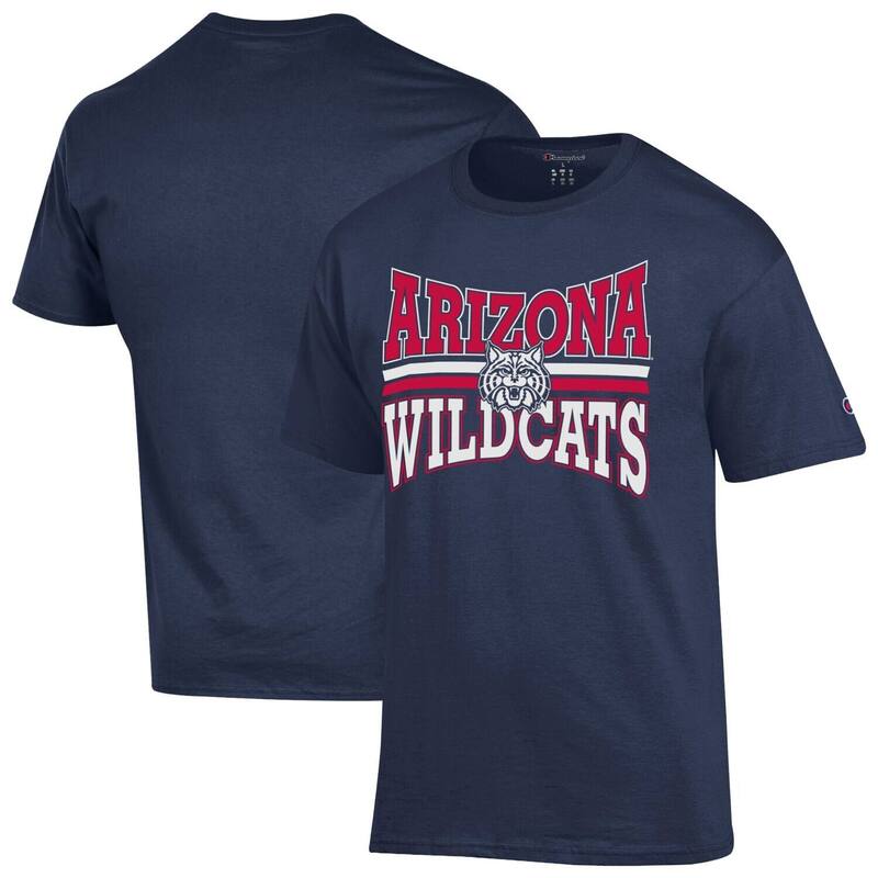 チャンピオン メンズ トップス Tシャツ Men's Champio navy Arizona Wildcats Team Zoom T-Shirt Arz Navy ネイビー|ReVida 店