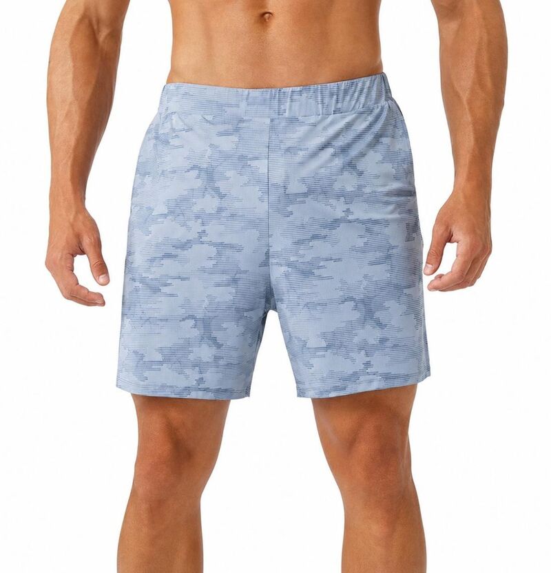 エリートチョイス メンズ ボトムス ハーフパンツ・ショーツ ショートパンツ Elitechoice Men's Quick Dry Breathable Shorts Elastic Waist 2 Side Pockets Gray グレー｜ReVida 店