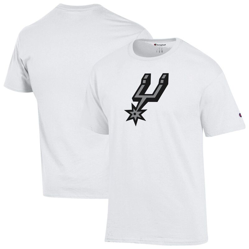 チャンピオン メンズ トップス Tシャツ コットン ジャージー Men's Champion White Santonio Spurs Jersey Cotton T-Shirt Spr White ホワイト|ReVida 店
