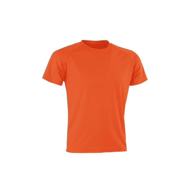 リザルト メンズ トップス Tシャツ Result Spiro Adults Unisex Impact Aircool Tee Orange オレンジ｜ReVida 店 11,480円