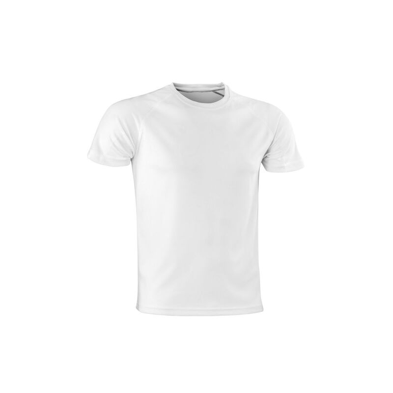 リザルト メンズ トップス Tシャツ Result Spiro Adults Unisex Impact Aircool Tee White ホワイト|ReVida 店