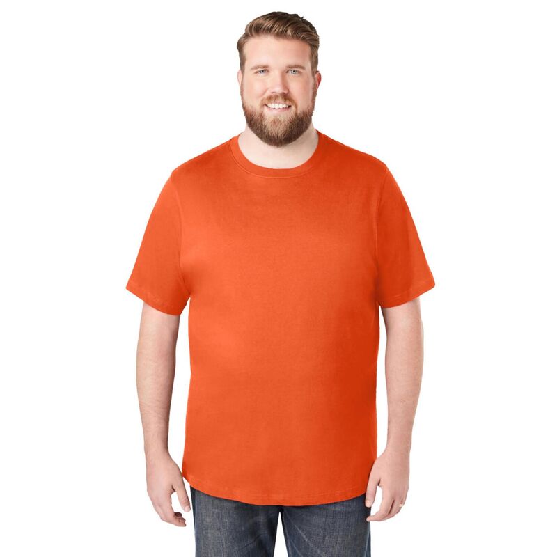 キングサイズ メンズ トップス Tシャツ トール KingSize Men's Big & Tall The Ultra-Light No Pocketee Orange オレンジ|ReVida 店