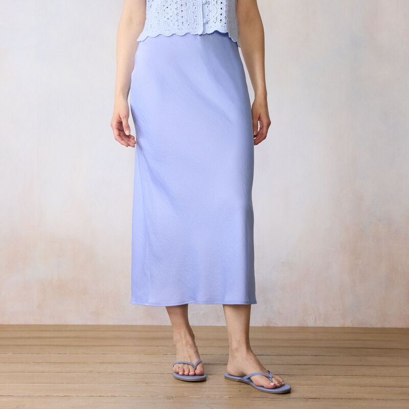 LC Lauren Conrad レディース ボトムスカート ミディ Women's LC Lauren Conrad Midi Slip Skirt Paige Peri|ReVida 店