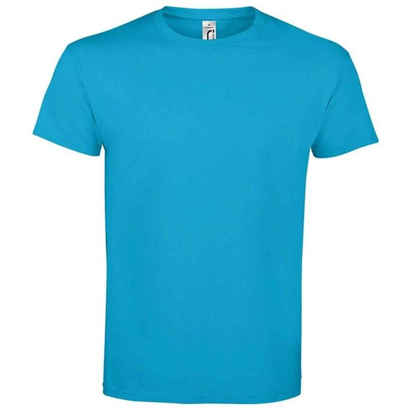 ソルズ メンズ トップス Tシャツ SOLS Unisex Adult Imperial Heavy T-Shirt Aqua アクア｜ReVida 店