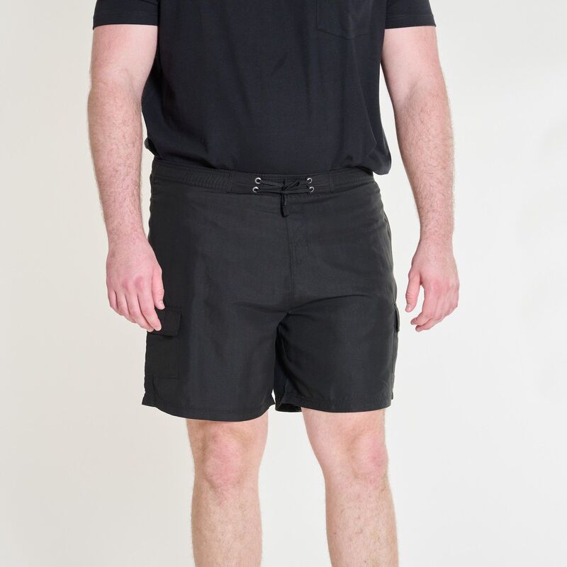 クイックシルバー メンズ 水着 ハーフパンツ・ショーツ トール ショートパンツ Big & Tall Quik silver Everyday Solid Board Shorts Black ブラック｜ReVida 店