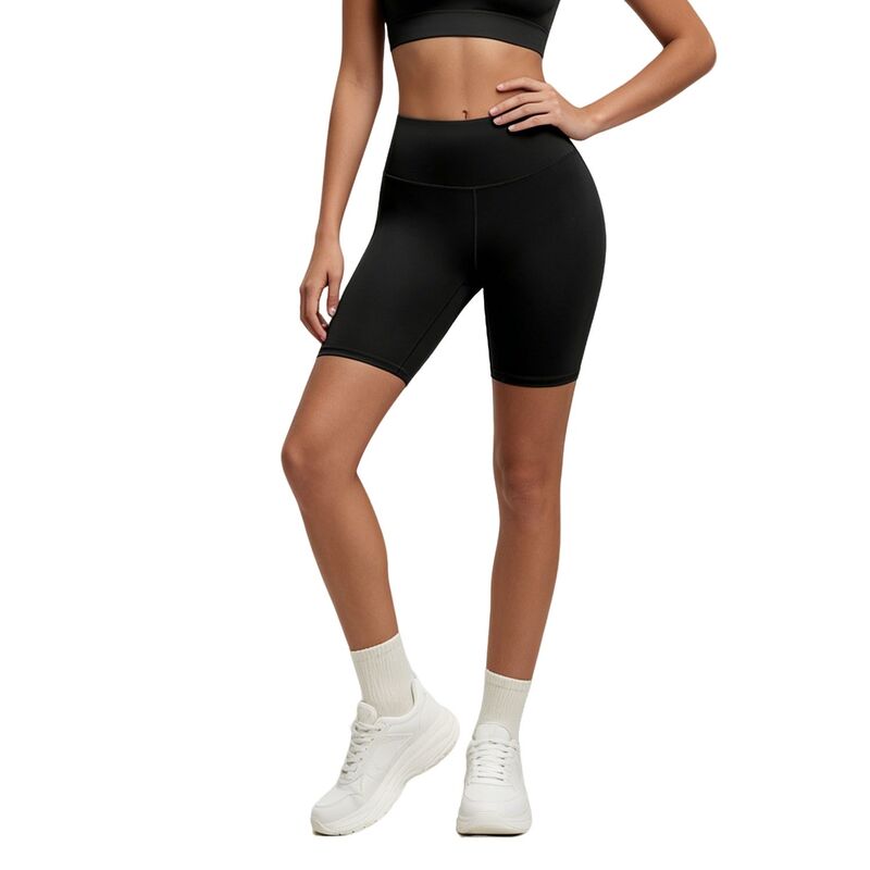 クリアフラワー レディース ボトムス ハーフパンツ・ショーツ ショートパンツ ClearFlower Women's High Waisted Yoga Biker Shorts Tummy Control Workout Compression Shorts Black ブラック｜ReVida 店 8,345円