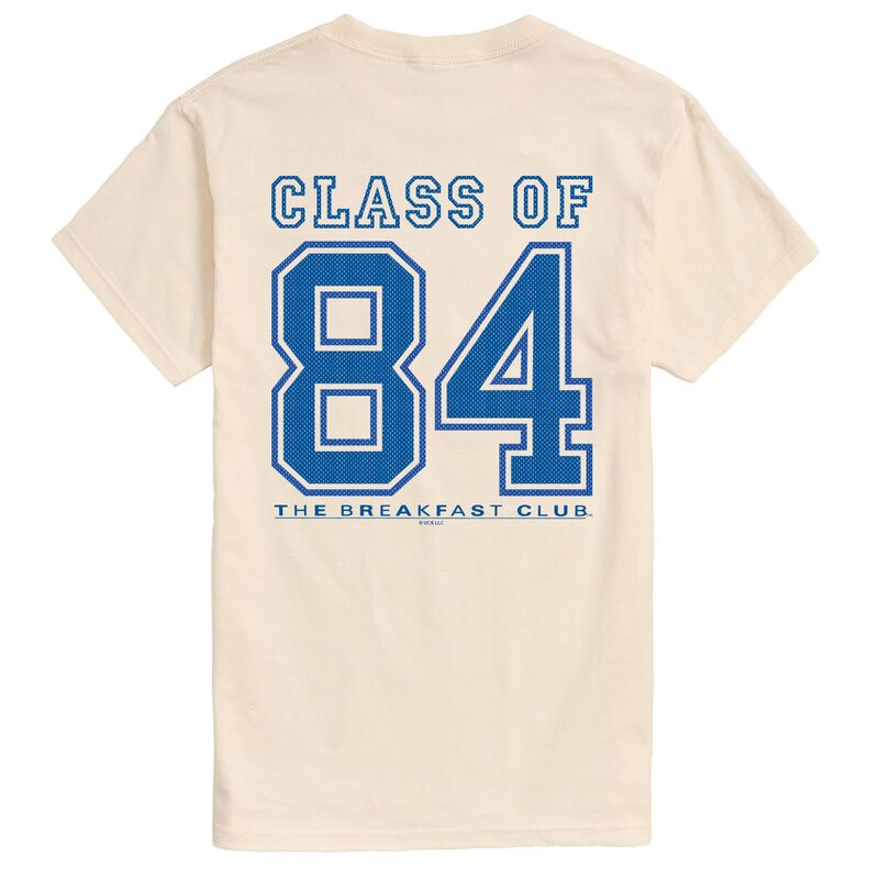 アニメキャラクター メンズ トップス Tシャツ トール グラフィック Licensed Character Big & Tall The Breakfast Club Shermer High School Graphic Tee Cream クリーム｜ReVida 店