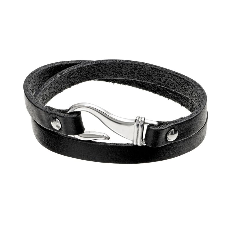 アクセサリー AMBUSH LEATHER NAMEPLATE BRACELET AMBUSH LEATHER NAMEPLATE BRACELET