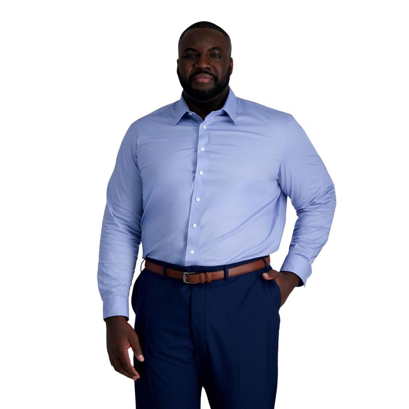 ハガー メンズ トップス Tシャツ トール Big & Tall Haggar Premium Comfort Wrinkle Resistant Dresshirt Blue Solid ブルー