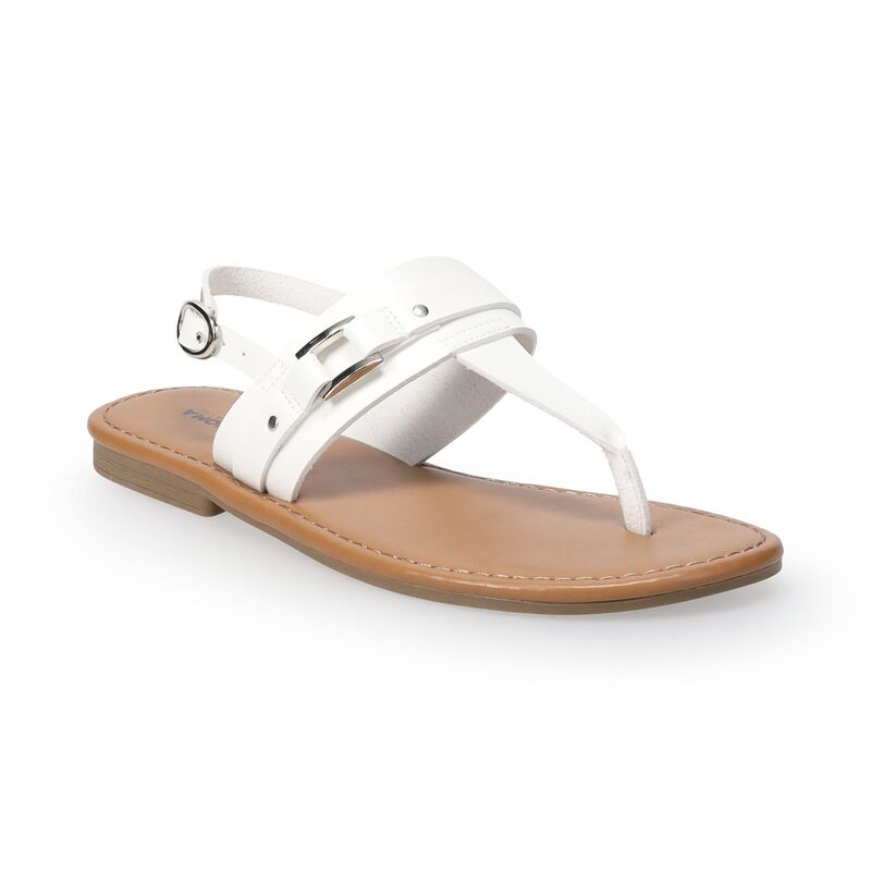 ソノマ レディース シューズ サンダル Sonoma Goods For LifeR Karri Women'shield Thong Sandals White ホワイト｜ReVida 店
