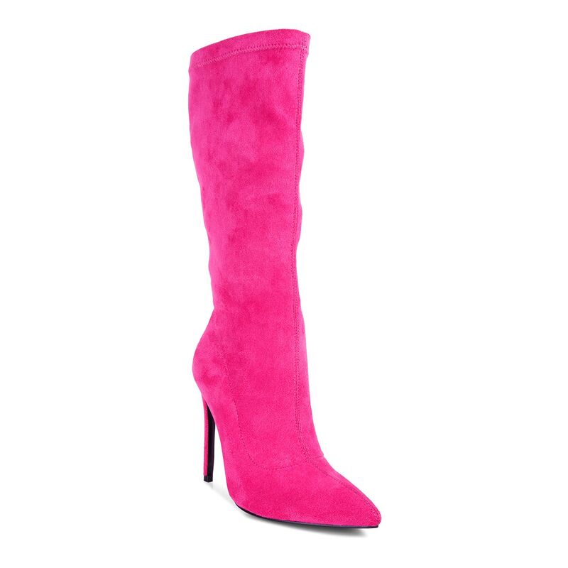 ロンドンラグ レディース シューズ ブーツ・レインブーツ London Rag Playdate Women Knee-High Boots Fushia