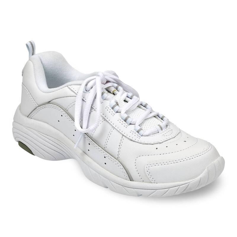 イージースピリット レディース シューズ スニーカー なめし革 Easy Spirit Punter Women\u0027s Leather Sneakers White 白いこと