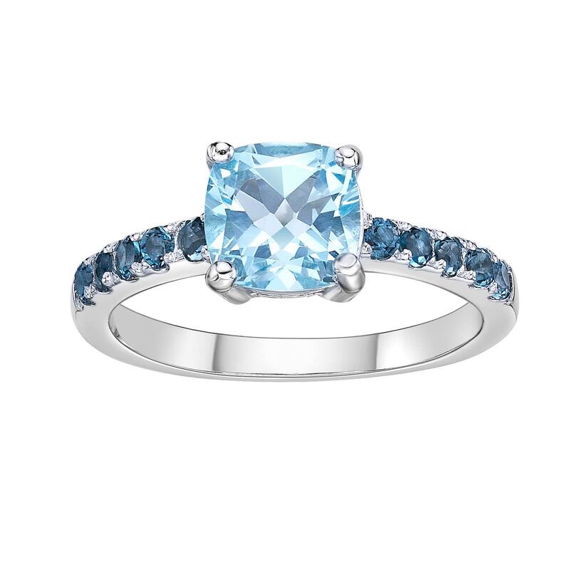 Gemminded レディース アクセサリー リング Gemminded Sterling Silver Blue & London Blue Topaz Ring Sterling ブルー 23,660円