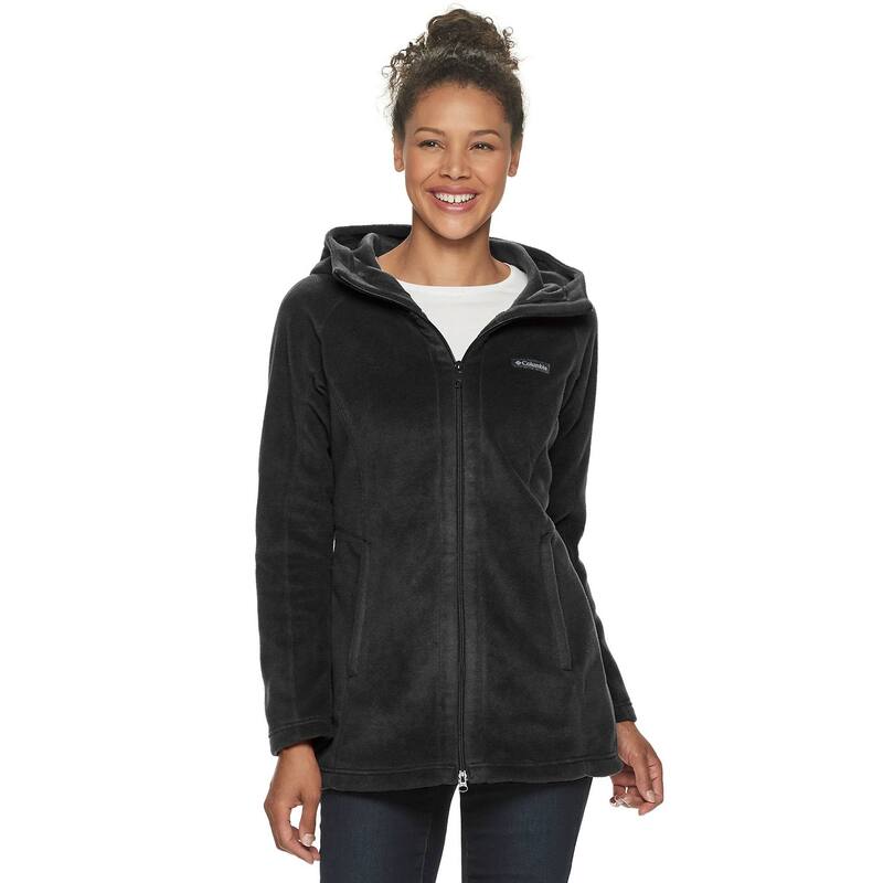 コロンビア レディース アウター 上衣・上衣 フーデッドジャケット フリース Women\u0027s Columbia Benton Springs Fleece Hooded Jacket Black 黒いこと