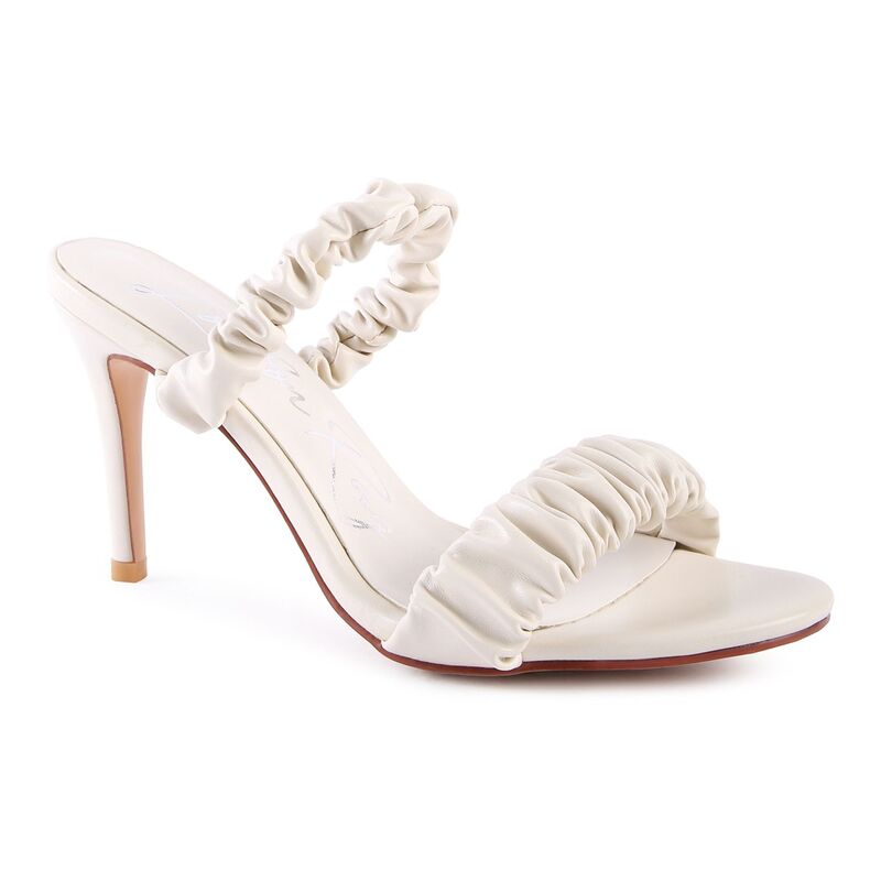 ロンドンラグ レディース シューズ パンプス サンダル ヒール London Ragathered Around Slip-On Women's Heeled Sandals Beige ベージュ 14,186円