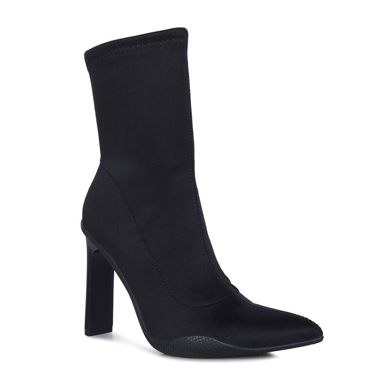 ロンドンラグ レディース シューズ ブーツ・レインブーツ アンクル London Rag Tokens Womentiletto Ankle Boots Black ブラック