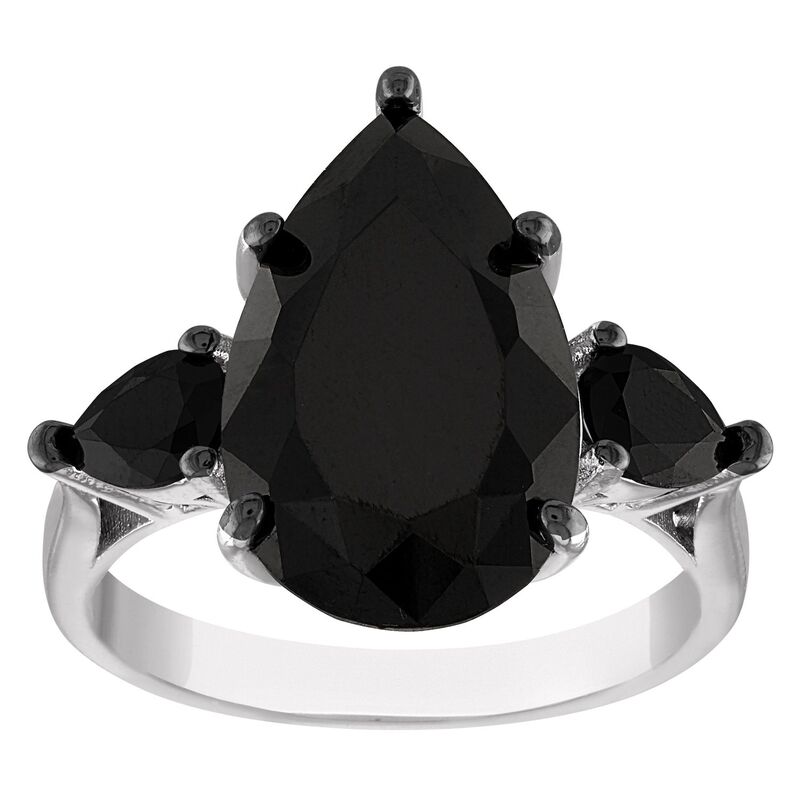 Designs by Gioelli レディース アクセサリー リング Designs by Gioelli Sterling Silver Black Spinel Ring Sterling ブラック