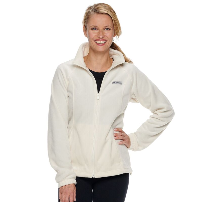 コロンビア レディース アウター ジャケット・ブルゾン フリース Women's Columbia Benton Springs Zip-Front Fleece Jacket Sea Salt