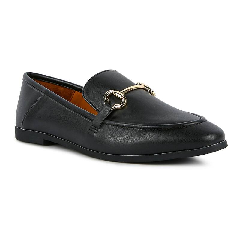 ロンドンラグ レディース シューズ スリッポン・ローファー London Rag Maurice Women's Loafers Black ブラック