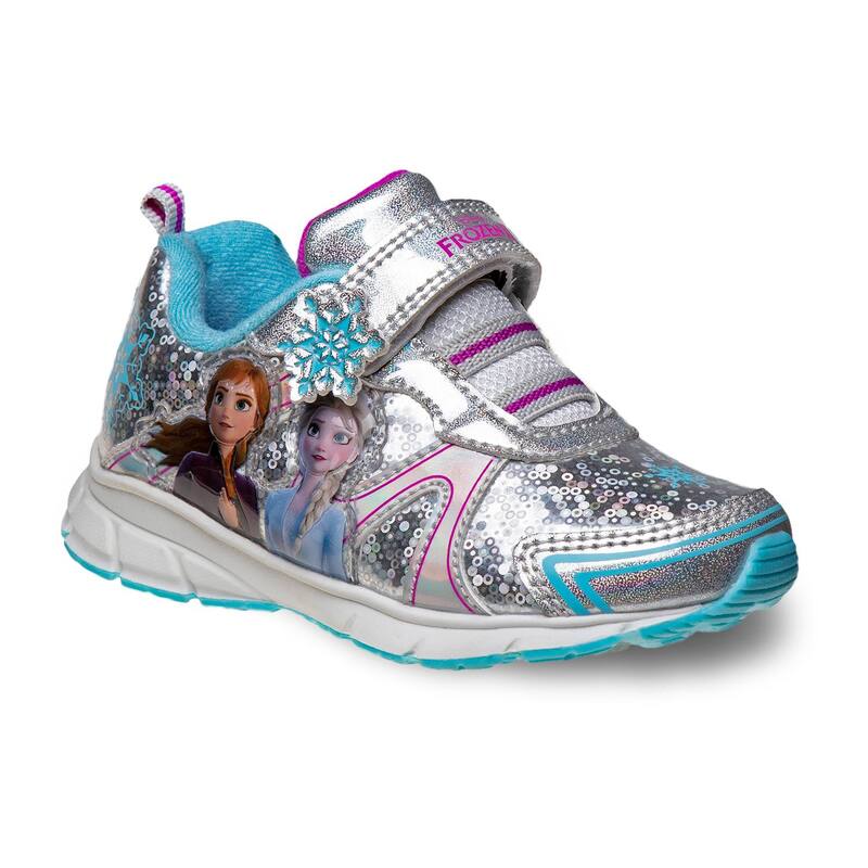 ウォルトディズニー レディース シューズ スニーカー Disney\u0027s Frozen 2 Anna \u0026 Elsa Toddler Girls\u0027 Sneakersilver Blue 青色 スニーカー-レディース靴-靴