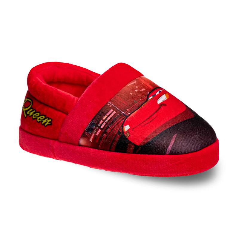 【送料無料】 ディズニー ピクサー レディース サンダル シューズ Disney / Pixar's Cars Lightning McQueen Toddler Boys' Slippers Red画像