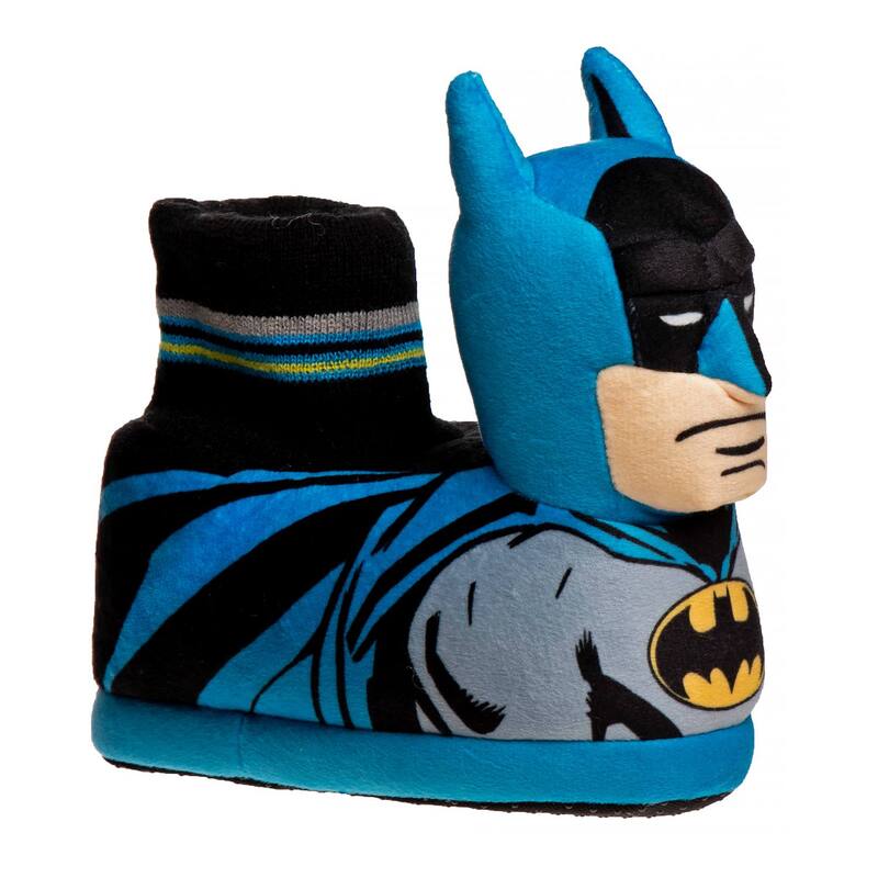 【送料無料】 ライセンス キャラクター レディース サンダル シューズ DC Comics Batman Toddler Boys' Slippers Black Blue画像