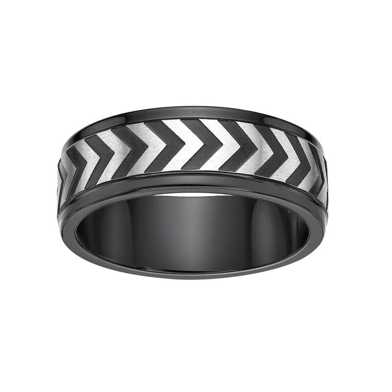 山猫 メンズ 付属品 輪っか プルオーバー LYNX Men\u0027stainlessteel Chevron Ring Stainless