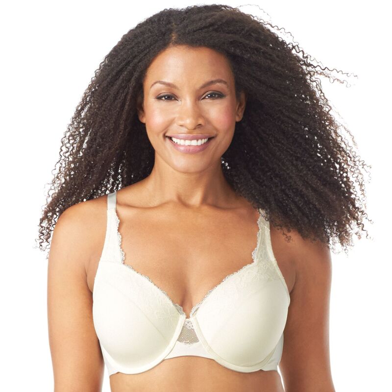 オルガ レディース アンダーウェア ブラジャー OlgaR by Warner'sR Bras: Cloud 9 Full-Figure Underwire Bra GF7961A Gardenia