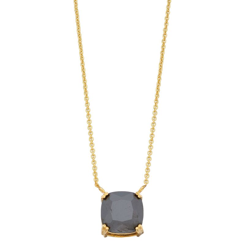 Aleure Precioso レディース アクセサリー ネックレス・チョーカー・ペンダントトップ レース Aleure Precioso Sterling Silver Crystal Pendant Necklace Gold Tone Black ブラック