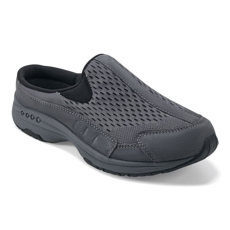 イージースピリット レディース シューズ スニーカー Easy Spiritraveltime Women\u0027s Fashion Mulestorm Gray 薄墨色