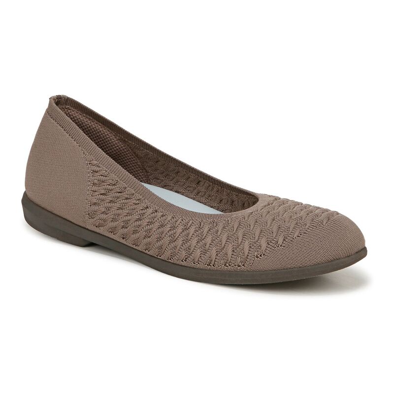 ビジーズ レディース シューズ サンダル Bzees Khloe Women's Flats Latte Cable Knit