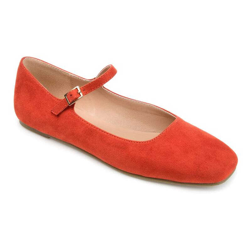 ジュルネ コレクション レディース シューズ サンダル Journee Collection Carrie Women's Mary Jane Flats Coral コーラル