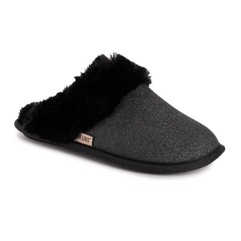 ムクルクス レディース シューズ サンダル MUK LUKS Women's Angled Sparkle Scuff Slippers Rainbow Sparkle