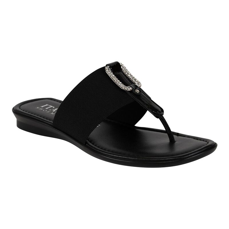 イタリアンシューメーカー レディース シューズ サンダル Italian Shoemakers Triana Women\u0027sandals Black 黒いこと
